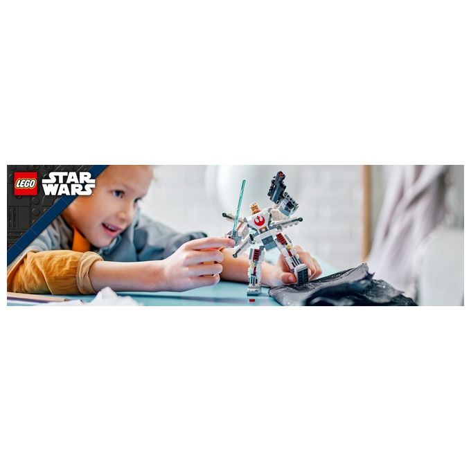 LEGO Star Wars Mech X-Wing di Luke Skywalker Veicolo Robot Giocattolo Simile all'Astronave Set di Giochi d'Avventura per Bambini e Bambine da 6 Anni in su Piccolo Regalo da Collezione 75390