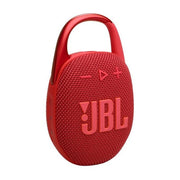 JBL Clip 5 Speaker Bluetooth Portatile Altoparlante Wireless Compatto Moschettone Integrato Waterproof e Resistente alla Polvere IP67 fino a 12 h di Autonomia App Portable Rosso
