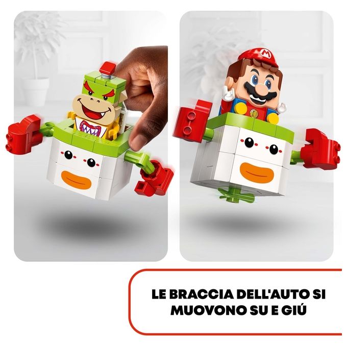 LEGO 71396 Super Mario Clown Koopa di Bowser Junior Pack di Espansione