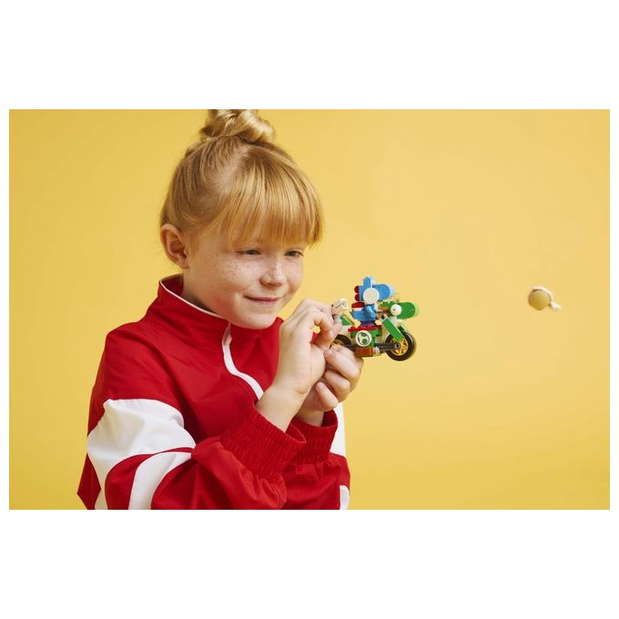 LEGO Set Moto Yoshi 72031 Mario Kart Super Mario in Edizione Esclusiva per Appassionati di Costruzioni Creative