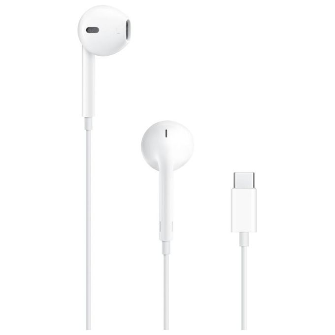 Apple Auricolari con Microfono e Filo EarPods USB-C Bianco