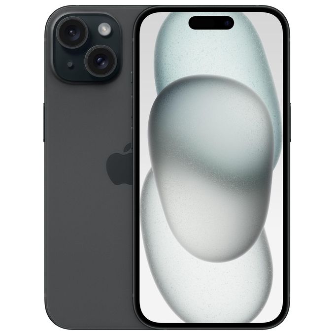 Apple iPhone 15 128GB Nero - Fotocamera 48MP, USB-C, Dynamic Island