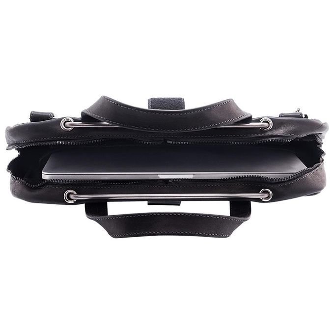 R-Go Tools RGOAVLAPBL Borsa per Laptop 15.6'' Valigetta Ventiquattrore Marrone