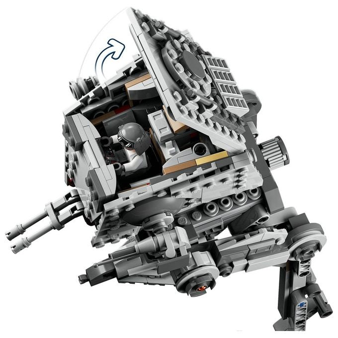 LEGO Star Wars At-St di Hoth con Minifigure di Chewbacca e Droide