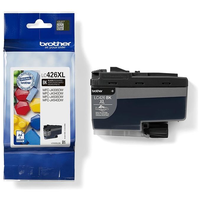 Brother LC-426XLBK Cartuccia d'Inchiostro Originale Resa Elevata Nero