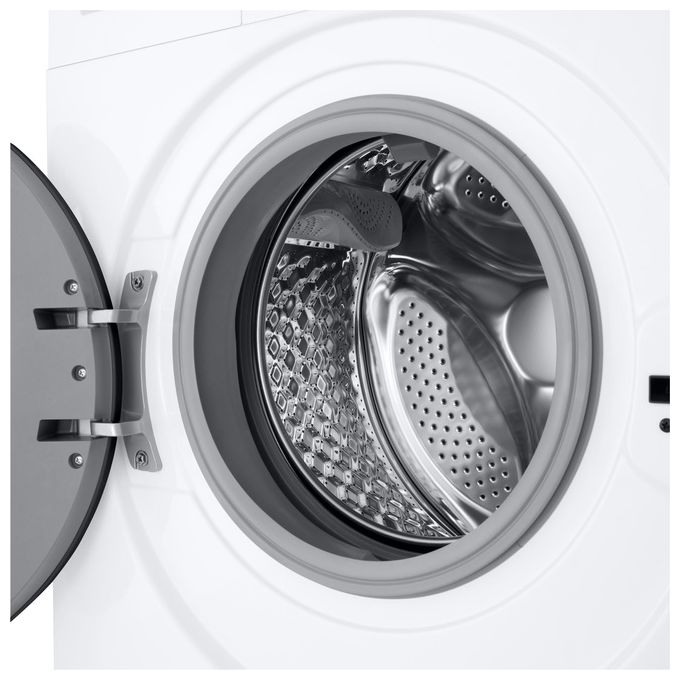 Lg F4NA10S8NWK Lavatrice Slim 8 Kg Classe A Profondita' 47 cm Centrifuga 1400 giri Inverter Vapore colore Bianco
