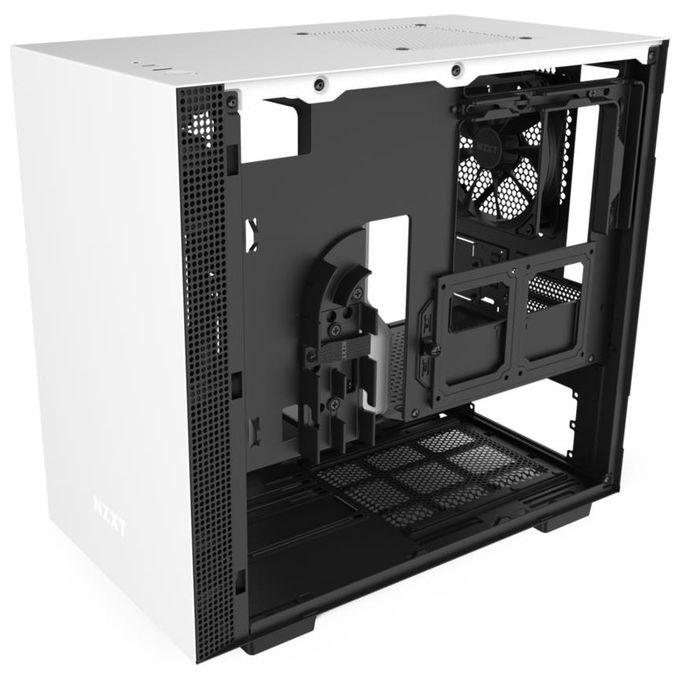 [ComeNuovo] NZXT H210 - Case da gioco per PC Mini-ITX - Porta Tipo C USB I-O frontale - Pannello laterale in vetro temperato - Compatibile con il raffreddamento a Liquido - Staffa per il radiatore