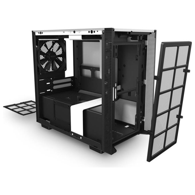 [ComeNuovo] NZXT H210 - Case da gioco per PC Mini-ITX - Porta Tipo C USB I-O frontale - Pannello laterale in vetro temperato - Compatibile con il raffreddamento a Liquido - Staffa per il radiatore