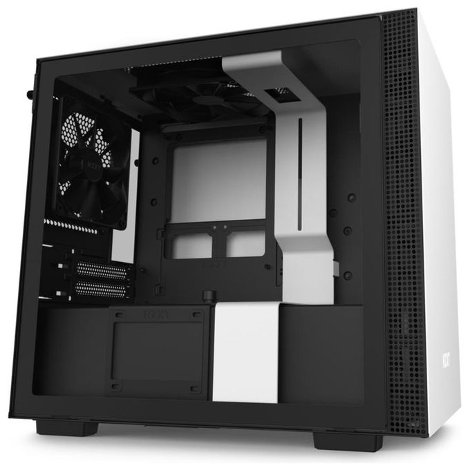 [ComeNuovo] NZXT H210 - Case da gioco per PC Mini-ITX - Porta Tipo C USB I-O frontale - Pannello laterale in vetro temperato - Compatibile con il raffreddamento a Liquido - Staffa per il radiatore