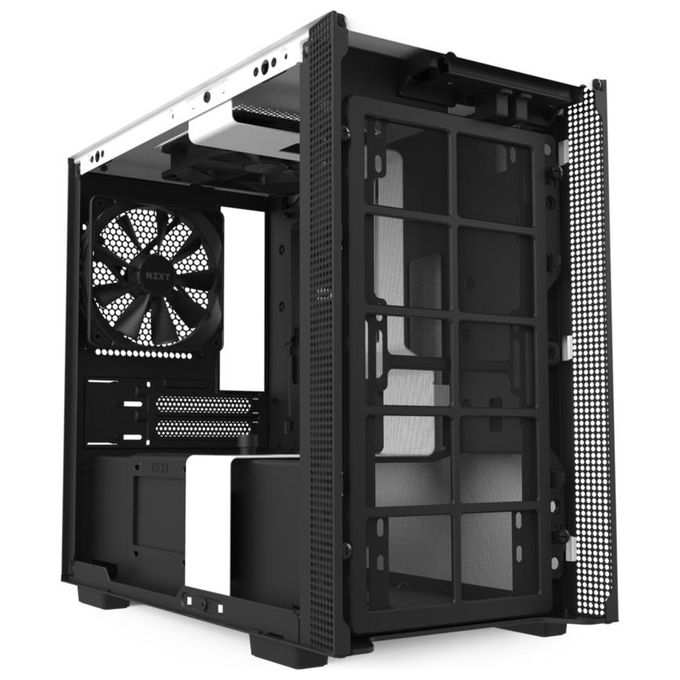 [ComeNuovo] NZXT H210 - Case da gioco per PC Mini-ITX - Porta Tipo C USB I-O frontale - Pannello laterale in vetro temperato - Compatibile con il raffreddamento a Liquido - Staffa per il radiatore