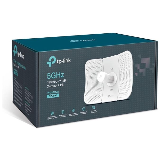 Tp-Link CPE605 Antenna di Rete Antenna Direzionale 23 Dbi