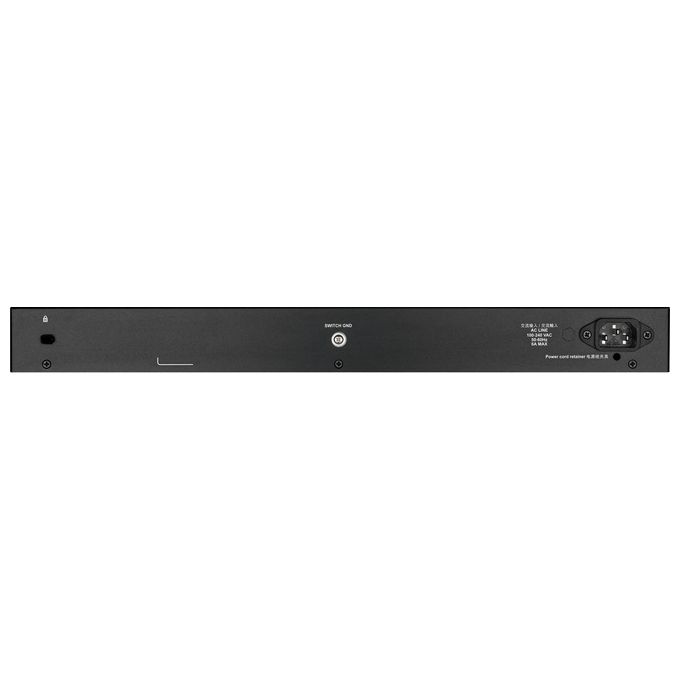 D-Link DGS-1250-52XMP Switch di Rete Gestito L3 Nero Supporto Power Over Ethernet