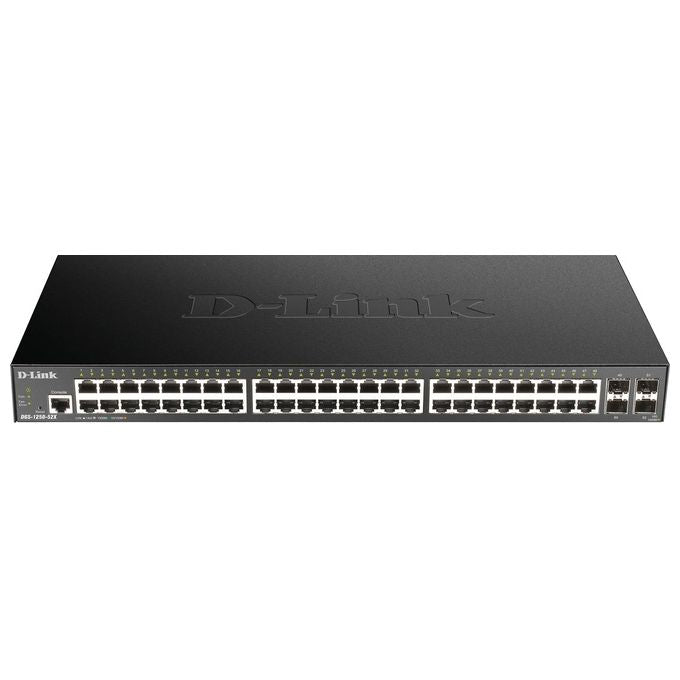 D-Link DGS-1250-52X Switch di Rete Gestito L3 Gigabit Ethernet 10-100-1000 Nero