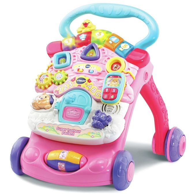 VTech Super Primi Passi Parlante 2 in 1 Rosa