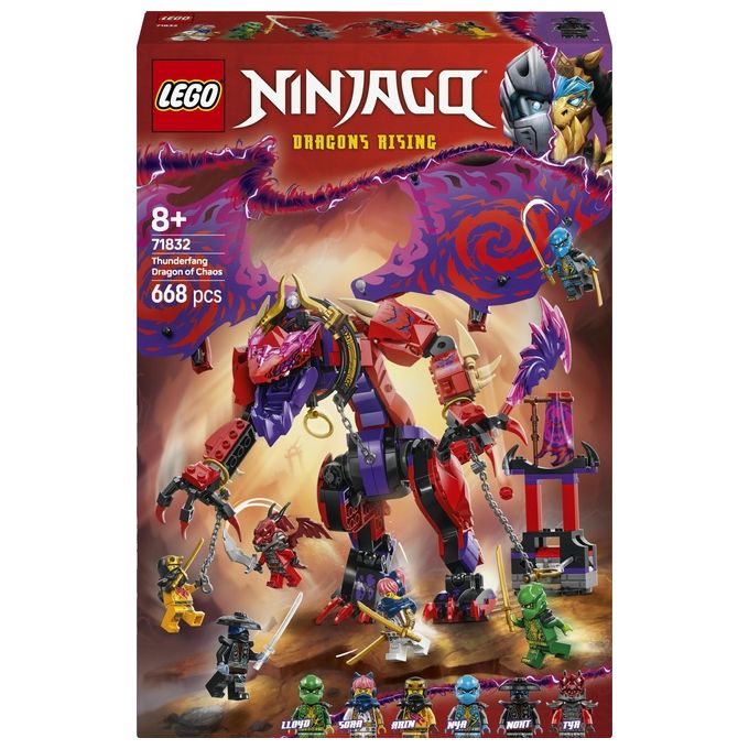 LEGO Ninjago Thunderfang, il Drago del Caos
