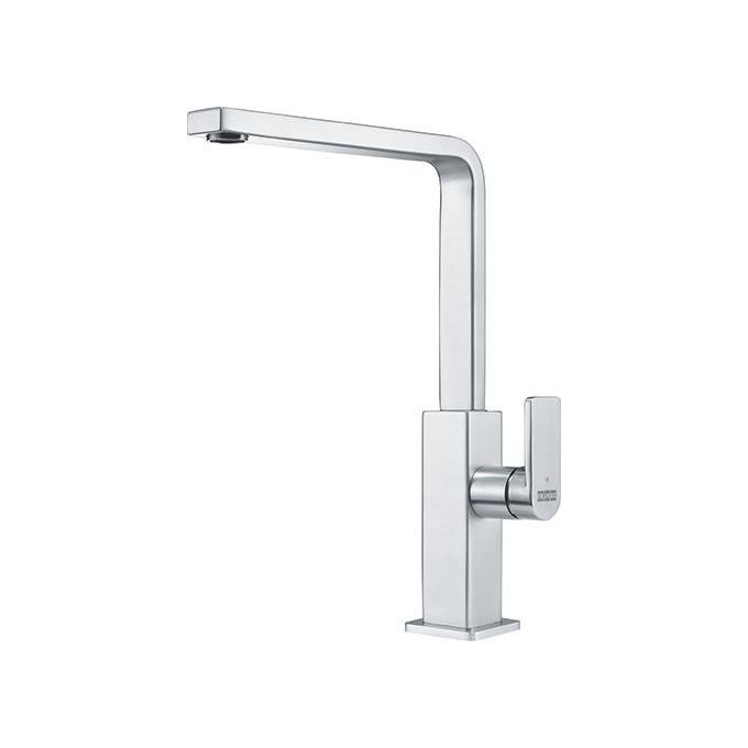 Franke Mythos Miscelatore monocomando con canna alta girevole 360° Acciaio inossidabile Satinato 115.0547.852