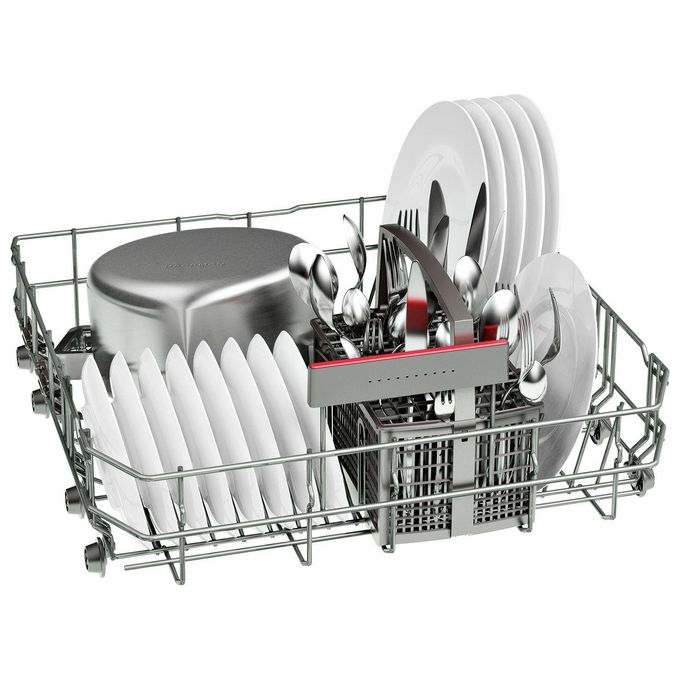 Bosch SMS46JB17E Serie 4 Lavastoviglie Libera Installazione 13 coperti Classe energetica E (A++) 6 programmi Motore EcoSilence Drive Asciugatura Extra SuperSilence 60 cm Nero