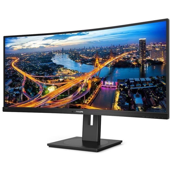 [ComeNuovo] Philips B Line 346B1C-00 Monitor Piatto per Pc 34'' 3440x1440 Pixel WQHD Lcd Curvo Opaco Nero