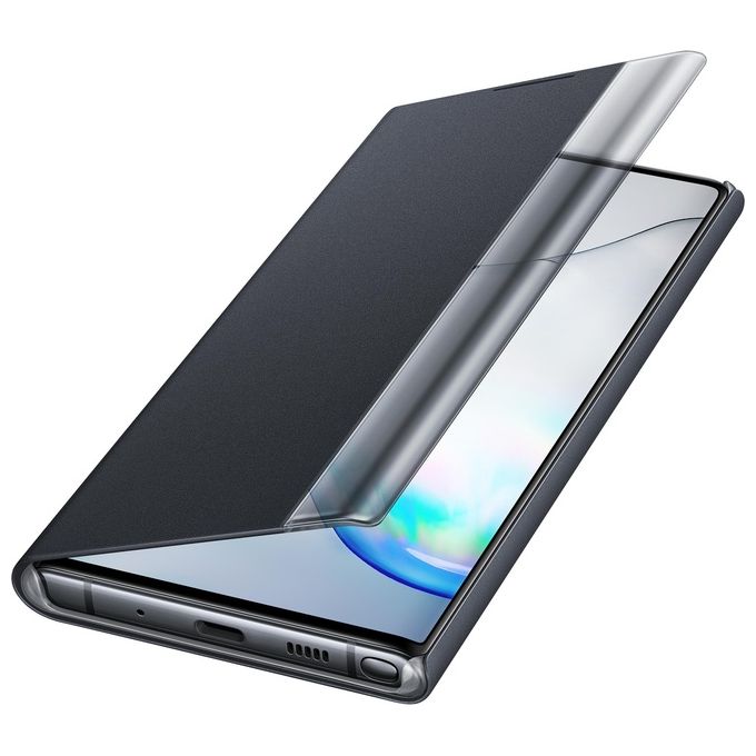 Samsung EF-ZN970 Cover Clear Views per Galaxy Note10 Nero