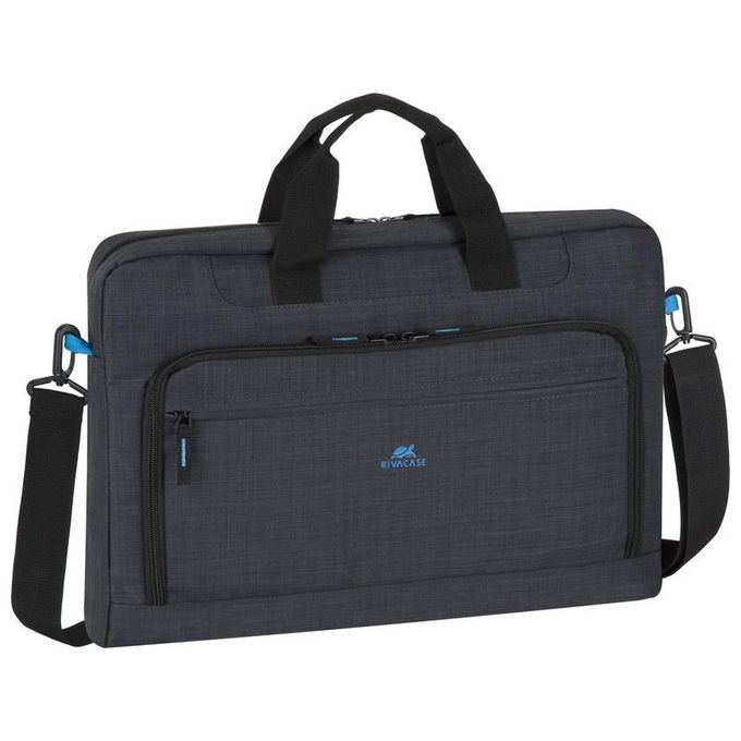 Rivacase Borsa per Notebook 17.3'' con Mouse Wireless Nero