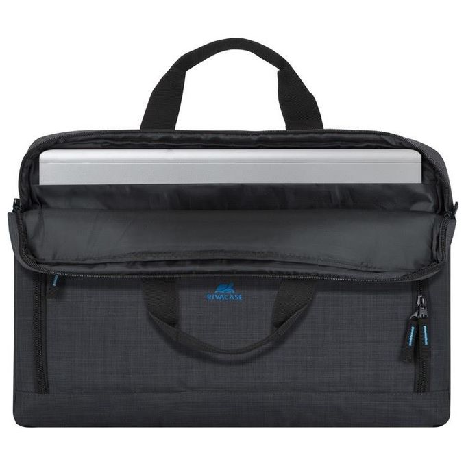 Rivacase Borsa per Notebook 17.3'' con Mouse Wireless Nero