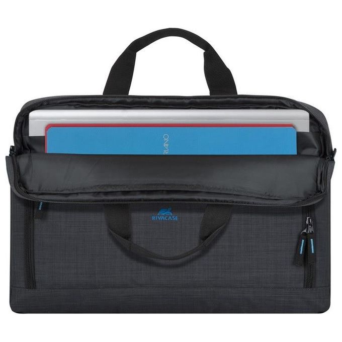 Rivacase Borsa per Notebook 17.3'' con Mouse Wireless Nero