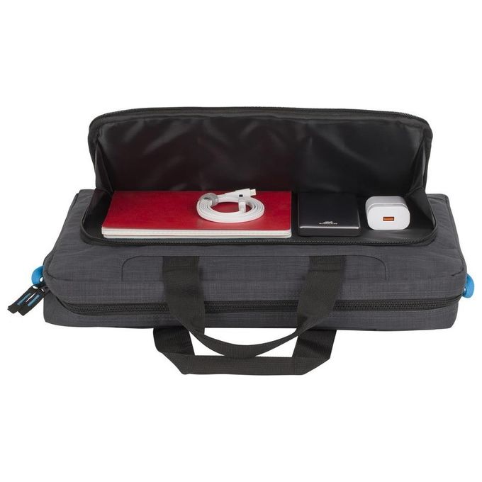 Rivacase Borsa per Notebook 17.3'' con Mouse Wireless Nero