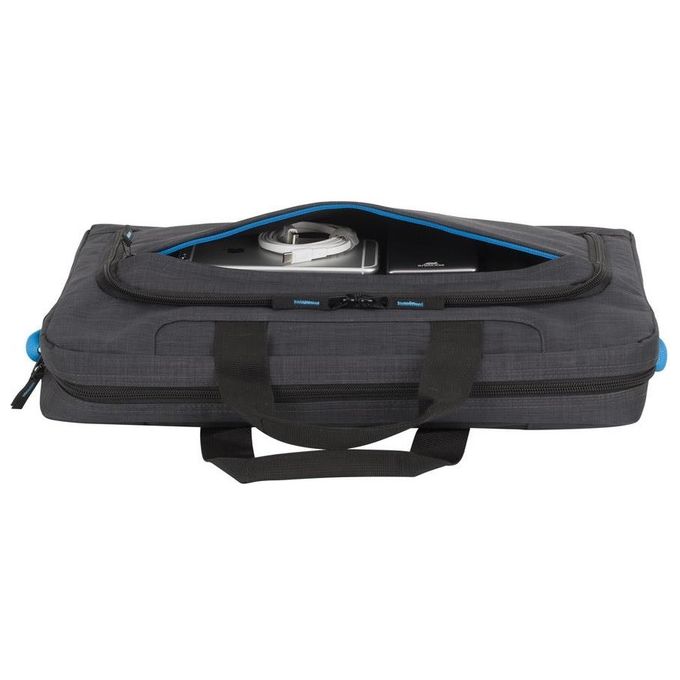 Rivacase Borsa per Notebook 17.3'' con Mouse Wireless Nero