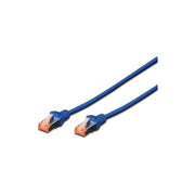 Digitus cavo rete s-ftp cat.6 doppia schermatura ls0h colore blu mt. 0,5