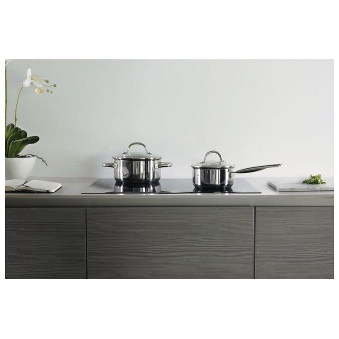 Whirlpool SMP 9010C-NE-IXL Piano Cottura iXelium a Induzione in Vetroceramica 10 Zone FlexiFull SmartSense 86 cm Nero