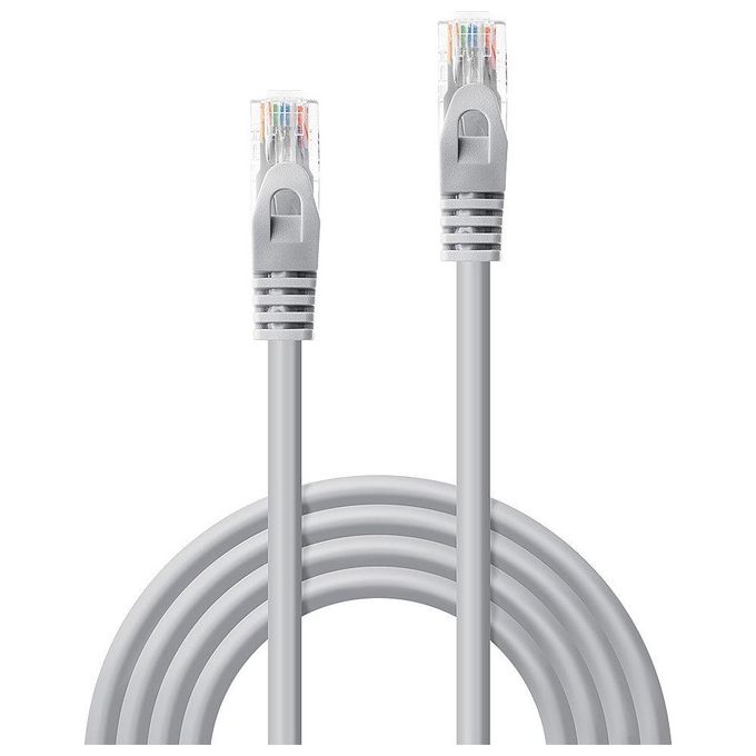 Lindy Cavo di Rete Cat 5E U-Utp 5mt Grigio