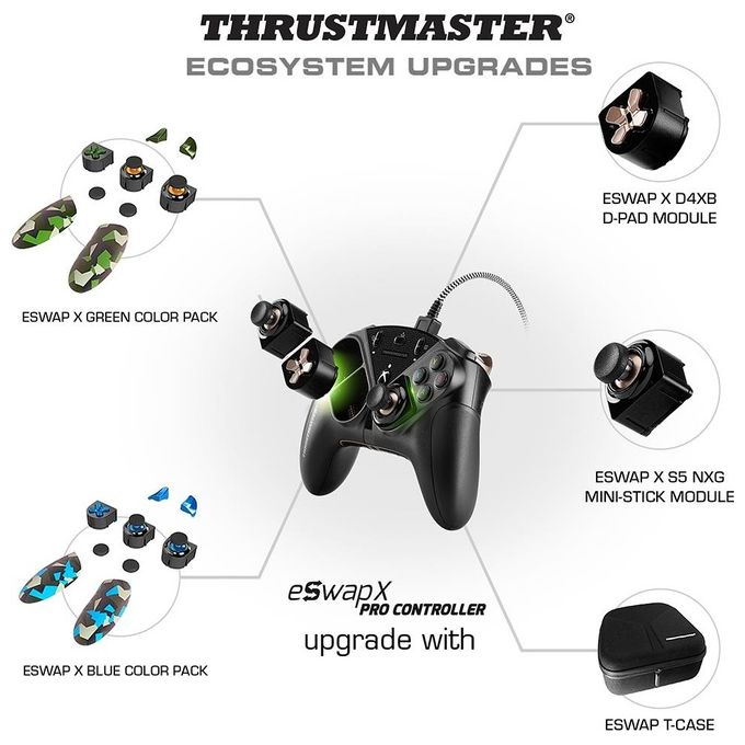 Thrustmaster Eswap Pro Controller Xbox One Nero Usb Gamepad Analogico-Digitale Xbox One Xbox Series S