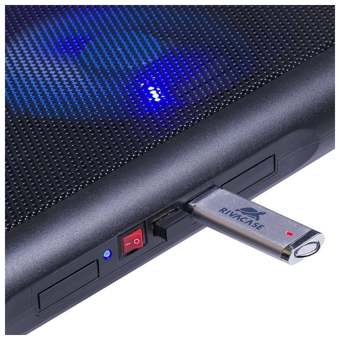 Rivacase Base di Raffreddamento per Notebook 173'' 1100Giri-min Nero
