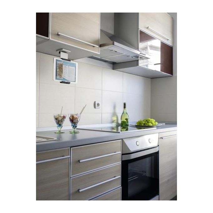 Durable Tablet Holder WALL PRO Metallico Argento