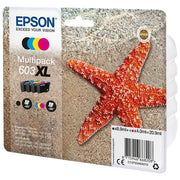 Epson C13T03A64010 603XL Multipack Cartuccia Inchiostro Originale 4 Colori 20,9 ml colore Nero Ciano Magenta Giallo