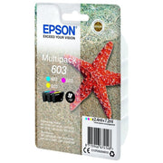 Epson C13T03U54020 Stella Marina 603 Cartucce Inkjet Multipack 3 Colori colore Ciano Magenta Giallo
