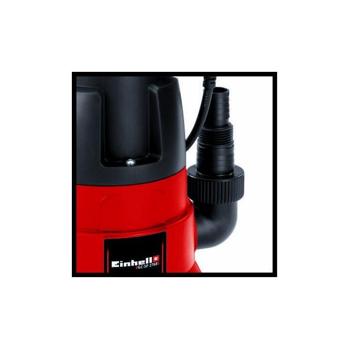 Einhell Pompa Acque Chiare GH-SP 2768 Pompa ad Immersione Affidabile per Svuotare Cantine e Stagni con Altezza di Aspettamento Regolabile