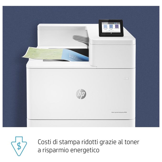 HP Color LaserJet Enterprise M856dn Stampante Multifunzione Laser a Colori 1200x1200 A3