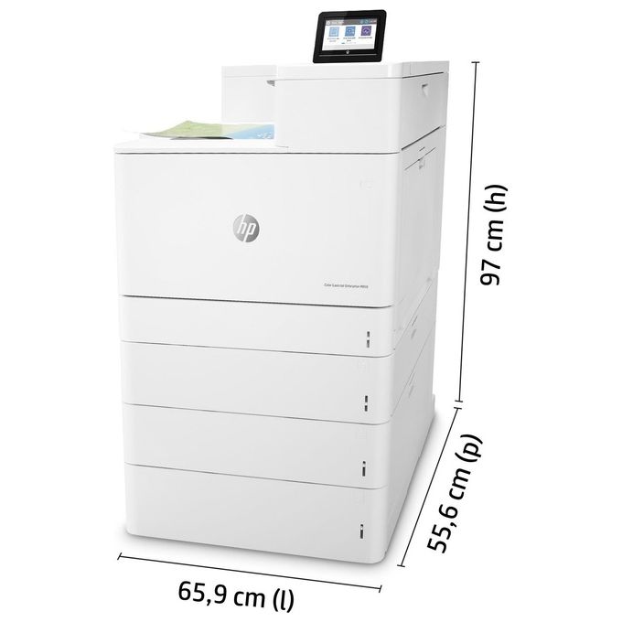 HP Color LaserJet Enterprise M856dn Stampante Multifunzione Laser a Colori 1200x1200 A3