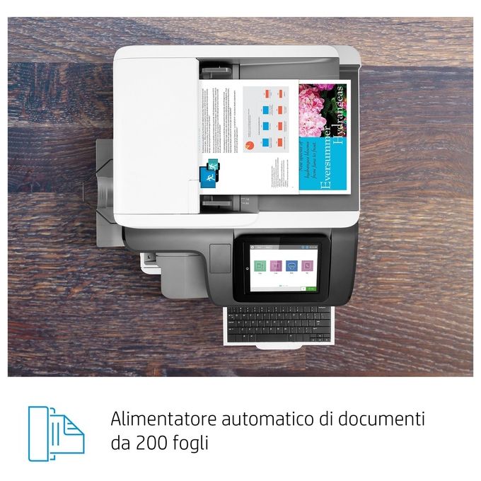 HP Color Laserjet Enterprise Flow M776zs Stampante Multifunzione Laser A3 1200x1200 Dpi 45 Ppm Wi-fi