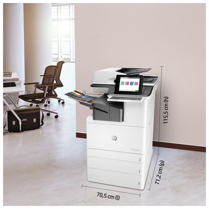 HP Color Laserjet Enterprise Flow M776zs Stampante Multifunzione Laser A3 1200x1200 Dpi 45 Ppm Wi-fi