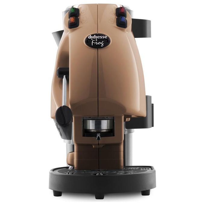 Frog Revolution Base Nocciola Macchina da Caffe' a Cialde 44mm per un Caffe' Aromatico e Crema Perfetta