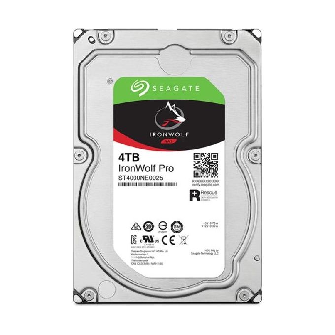 Seagate IronWolf Pro ST4000NT001 Disco Rigido Interno 3.5'' 4Tb