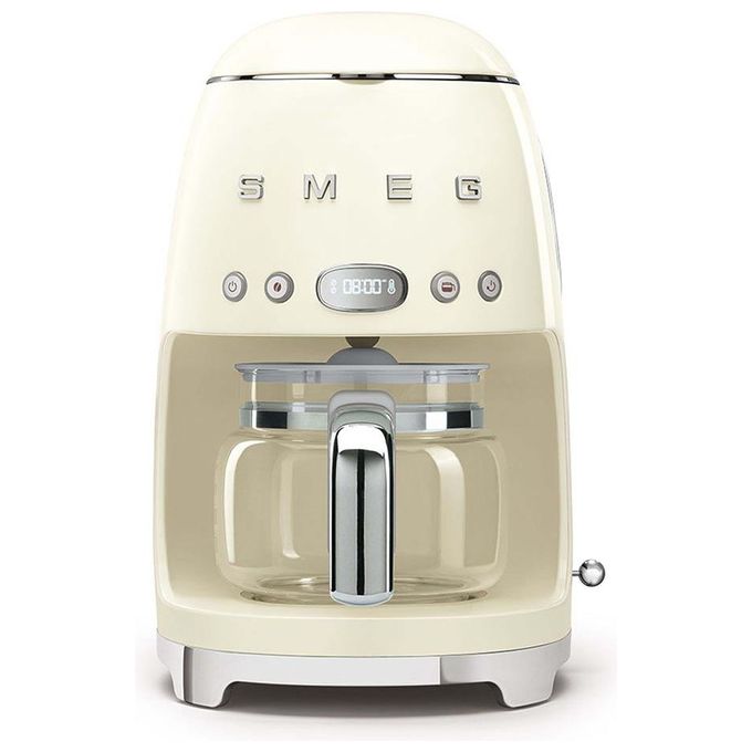 Smeg DCF02CREU Macchina per Caffe' Automatica con Filtro 1.4 Litri Crema