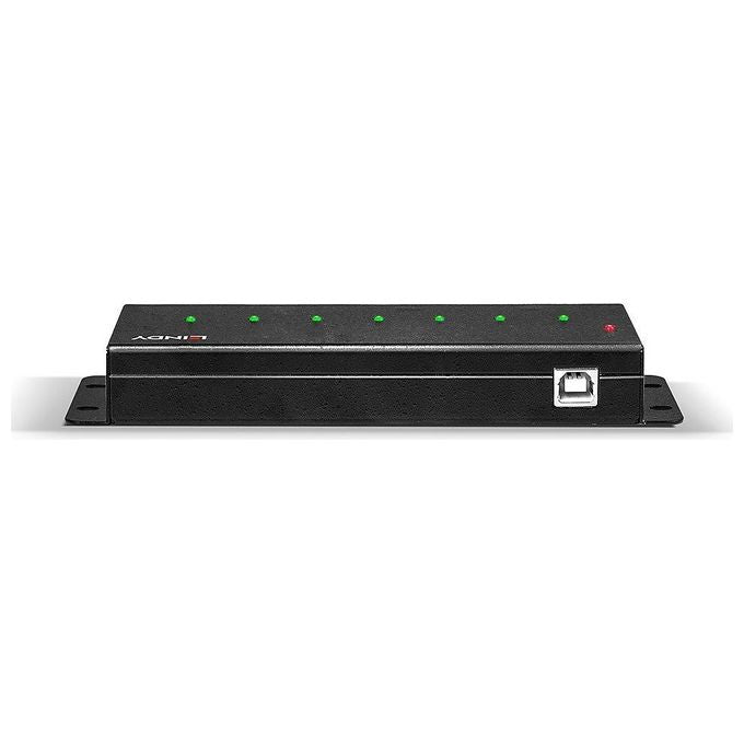 Lindy Hub di Interfaccia Usb 2.0 Type-b 480 Mbit-s Nero