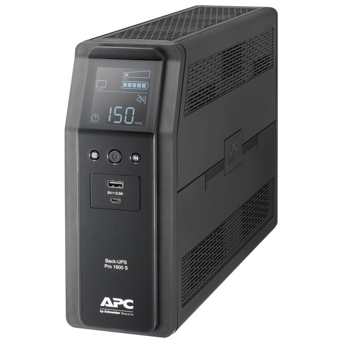APC BR1600SI Gruppo di Continuita' UPS a Linea Interattiva 1600VA 960W 8 Prese AC