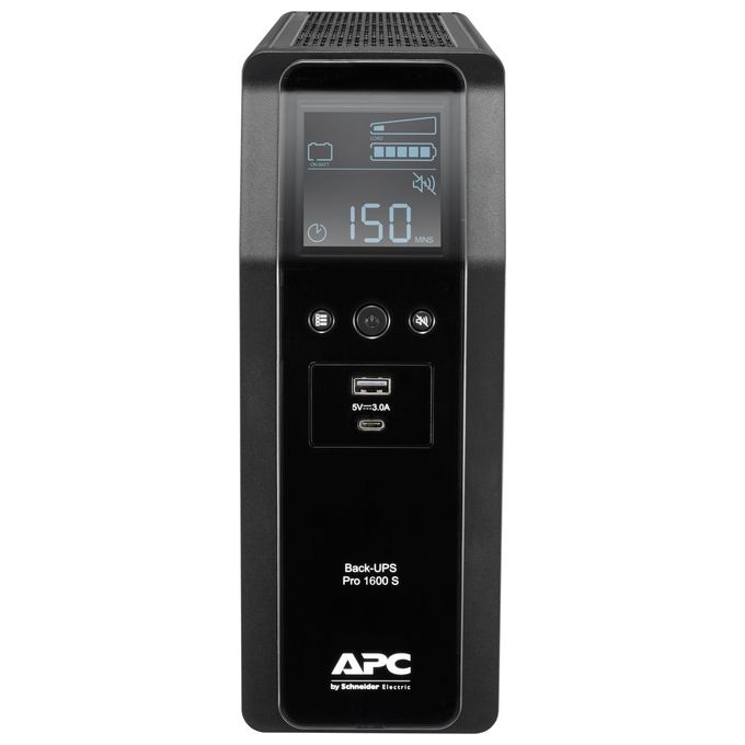 APC BR1600SI Gruppo di Continuita' UPS a Linea Interattiva 1600VA 960W 8 Prese AC