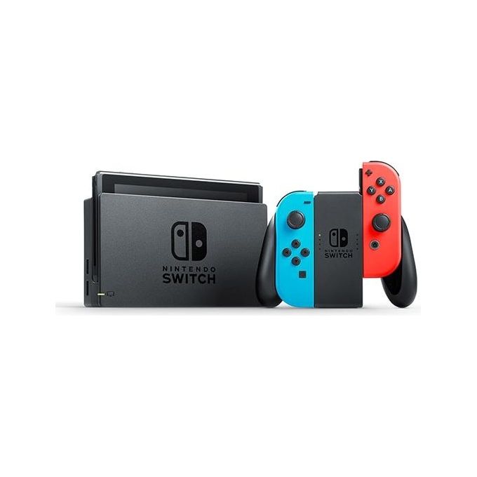 Nintendo Switch Console da Gioco Portatile Blu-Rosso Neon 6,2'' 32Gb Wi-Fi