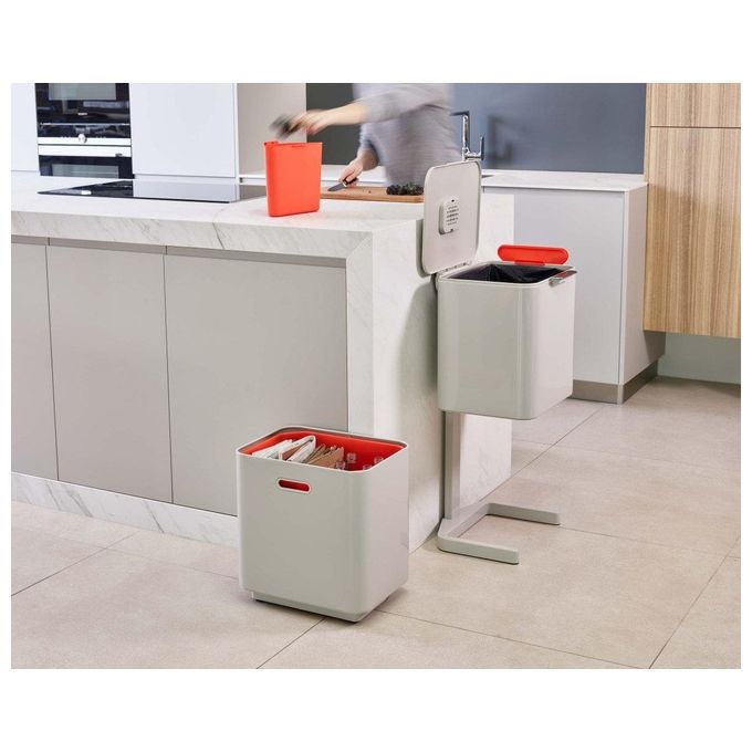 Joseph Joseph Pattumiera Totem 60 Litri Grigio Pietra