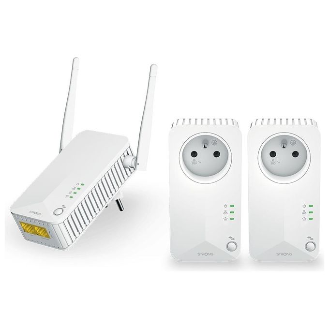Strong PLWF600TRIEUV2 Powerline Wi-Fi 600 Kit 3x